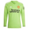 Conjunto (Camiseta+Pantalón Corto) Portero Manga Larga Manchester United De Gea 1 Primera Equipación 23-24 - Niño